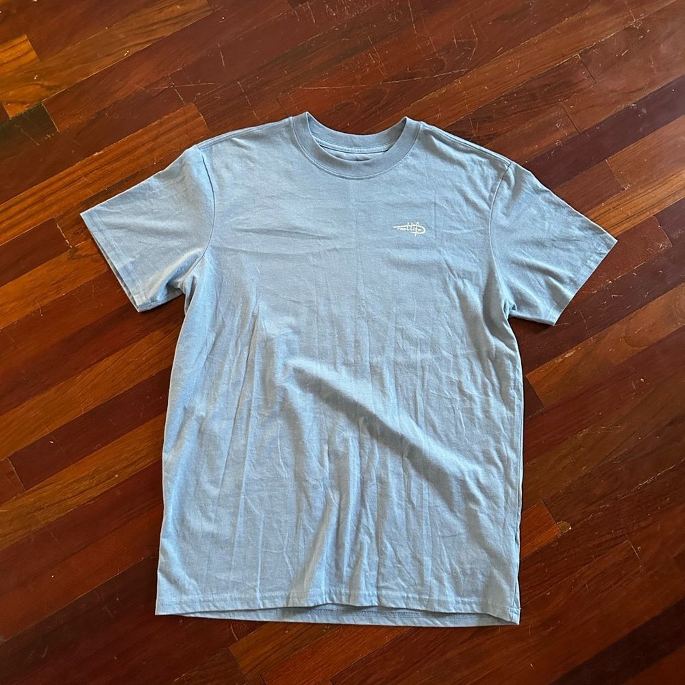 Sky Blue Men’s Short Sleeve Tee (Size L)